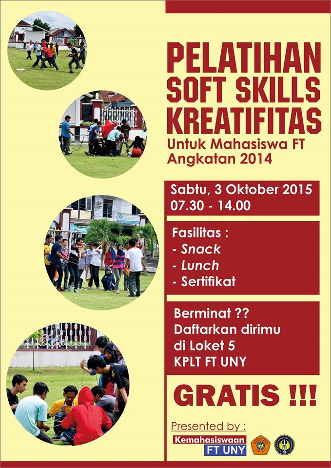 Pelatihan Skill Dan Kreatifitas Mahasiswa 2014 Program Studi Teknik